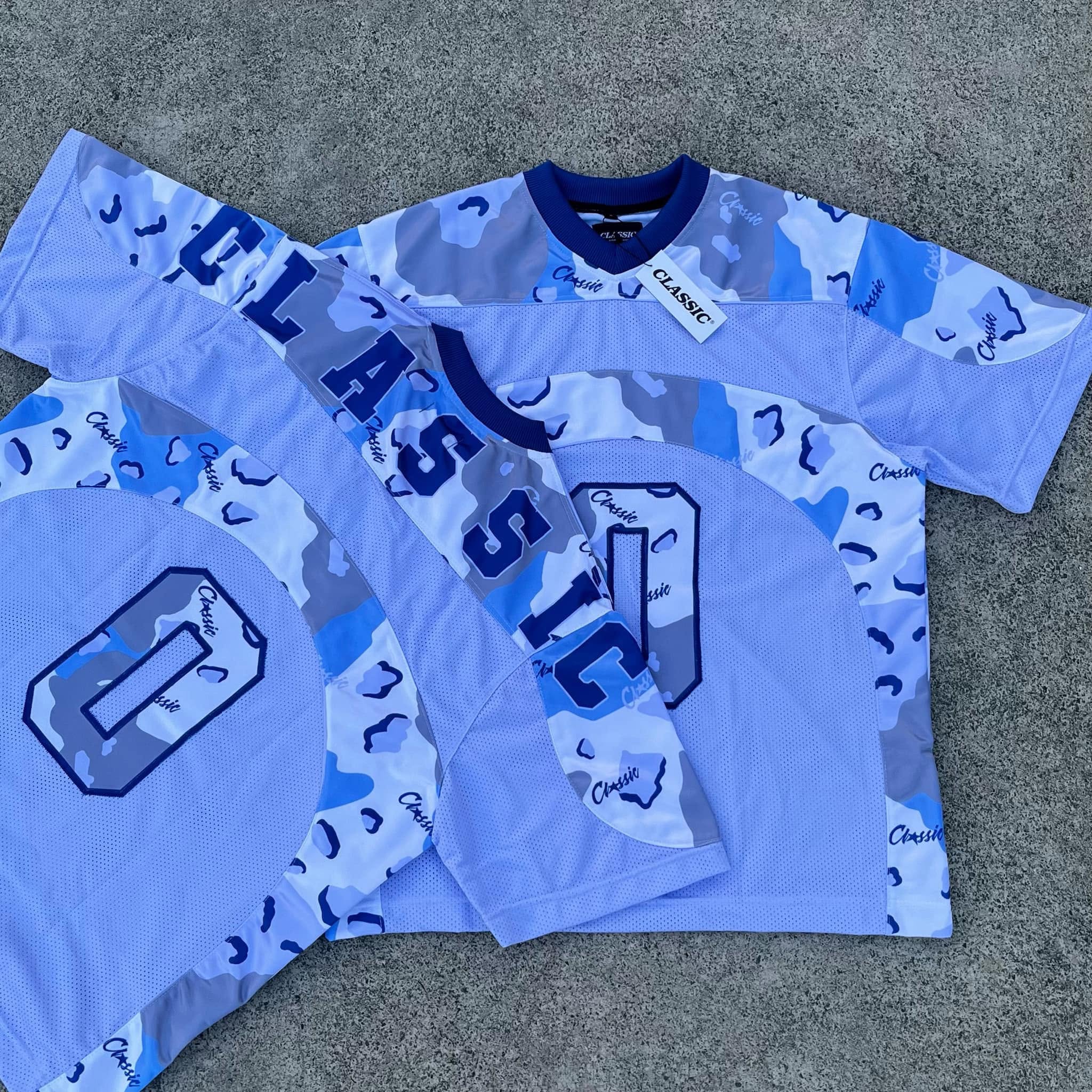 Classic mesh shirt Blue
